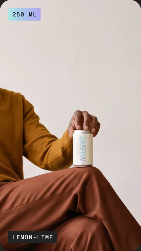 Story: a close crop of the can in a hand