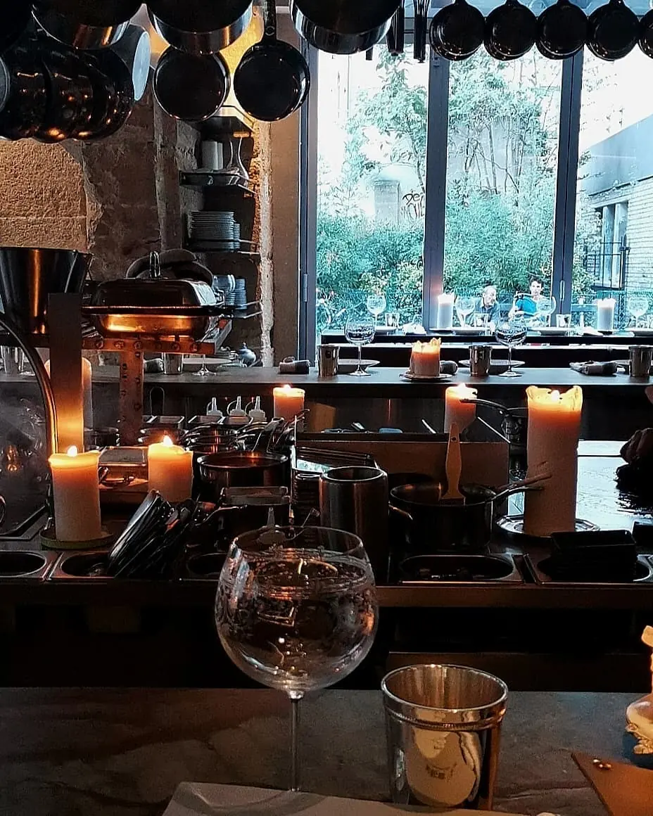 The Shabour dining room in Paris