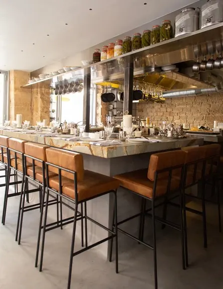 The Shabour dining room in Paris
